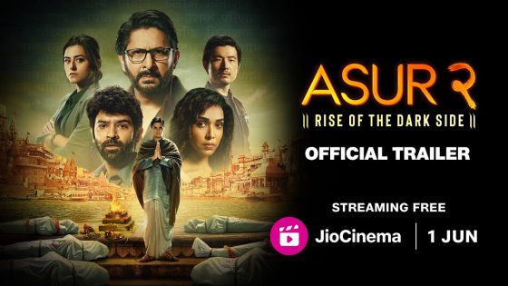 Asur 2 – Official Trailer | JioCinema | Arshad Warsi | Barun Sobti | Streaming Free 1 June