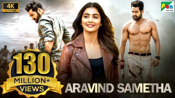 Aravind Sametha (4K) Full Movie – Jr NTR, Pooja Hegde, Jagapathi Babu, Eesha Rebba | New Hindi Dubbed Movie