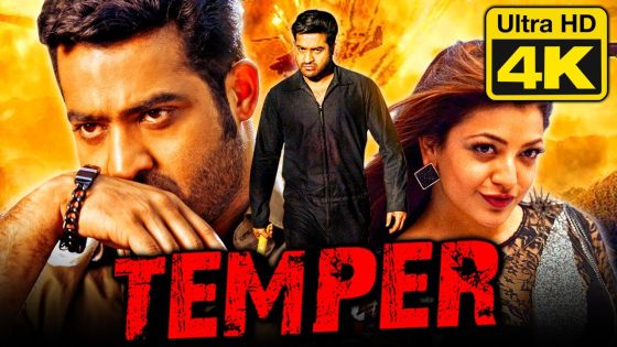 Temper (4K ULTRA HD) Jr NTR’s Blockbuster Hindi Dubbed Movie – Kajal Aggarwal, Prakash Raj