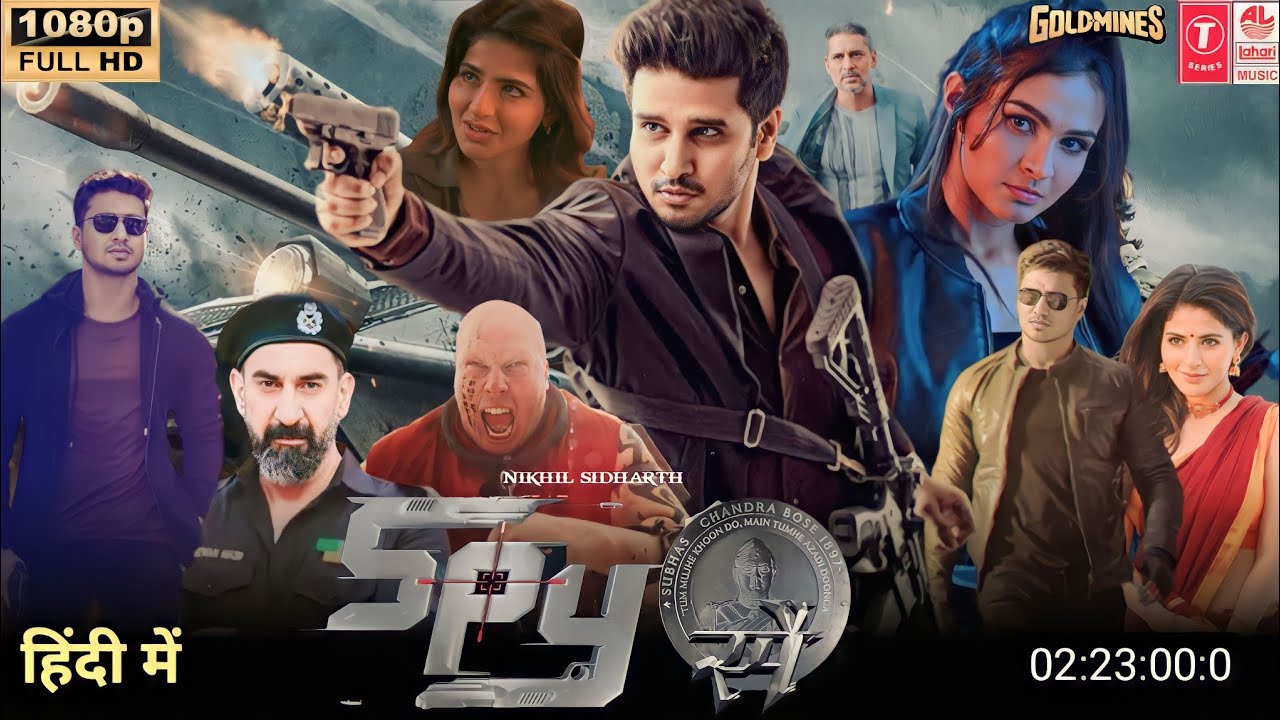 Spy (2023) Hindi Dubbed Full Movie